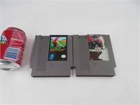 2 jeux pour Nintendo NES
