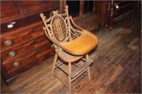 Wicker High Chair