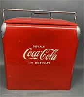 Large Metal Coca Cola Cooler