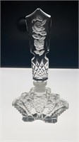 7" fan stopper crystal perfume bottle