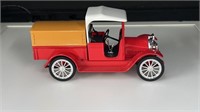 1916 Studebaker diecast truck bank with key