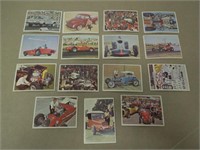 LOT 15 SPEC SHEET HOT ROD MAGAZINE TRADING CARDS