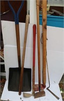 Wide Shovel, Mattock, Weeder & more