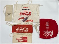 Lot: Vtg Coca-Cola Swag & Vendor Service Items