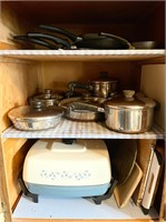 Kitchen upper cabinet contents