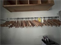 WOOD CLOTHING HANGERS