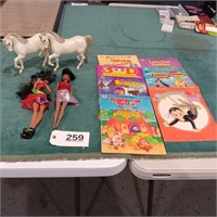 Dolls, Coloring Books, Plastic Horses