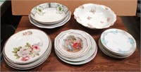 Hand Painted & Misc Plates & Bowls