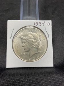 1934-D Peace $1