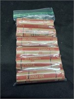 6 Rolls of Lincoln Pennies Dated 1930-1939