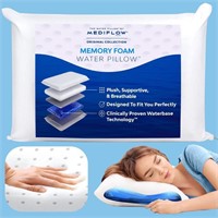 Mediflow Water Pillow Memory Foam re-Invented