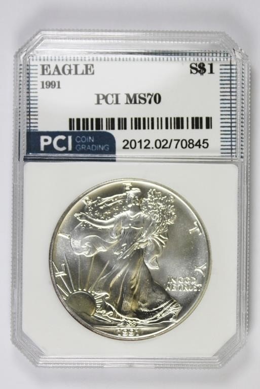 1991 AMERICAN SILVER EAGLE