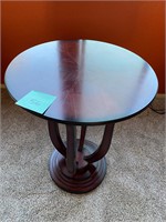 Bombay decorative wood side table #56
