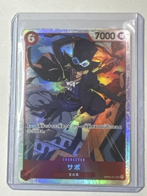 One Piece Japanese Card Sabo OP05-007 SR!