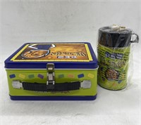 2002 Pez Spaceman Lunch Box & Bottle