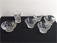 6pc Prescut Pattern Bowls & Cups. Actually One