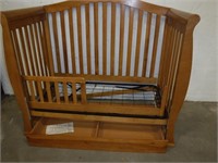 Wooden Baby Crib