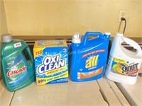 Laundry and dishwashing detergent