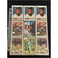 (45) Barry Bonds Cards With Inserts
