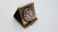 Vintage Spaulding Travel Alarm Clock
