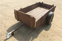 Homemade Trailer, 46"x 92" ,1-7/8" Ball, 15" Tires