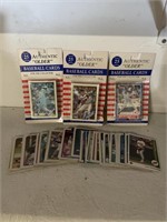 1990 TOPPS Authentic Baseball Cards
