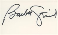 Barbara Streisand signature cut