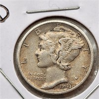 1943-D Mercury Dime