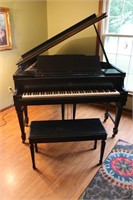 Antique Lester Baby Grand Piano w/ Bench