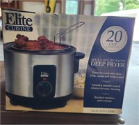 Elite Cuisine 20 Cup Multi-Functional Deep Fryer
