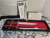 NEW Maxam knife set lifetime warranty