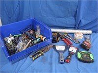 Vise Grips, Tape Measure, Tin Snips, Driver &