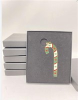 New (6) Candy Cane Christmas Ornaments
