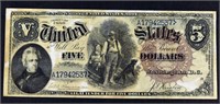 $5 1880 Woodchopper United States Note
