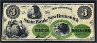 New Brunswick, Nj- State Bank Of New Brunswick $3