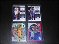 4 Kobe Bryant Basketball Cards