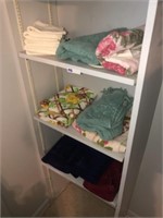 Bath  Towels on 3 Shelves