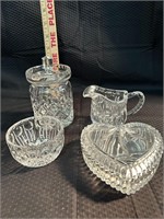Lot of Crystal Glassware