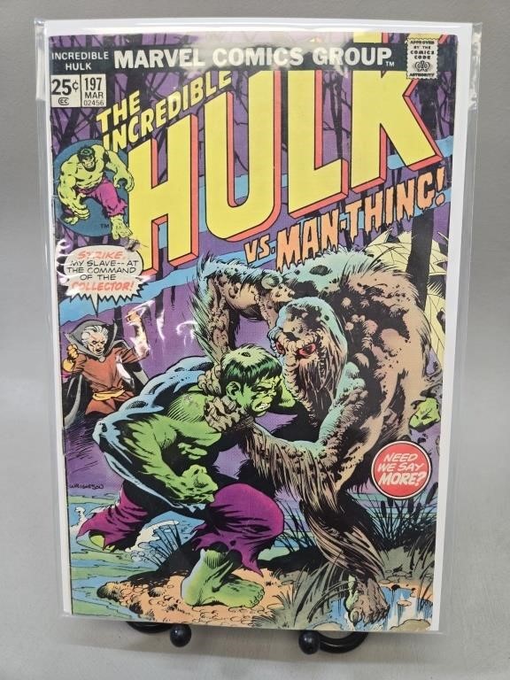 1976 Marvel The Incredible Hulk comic