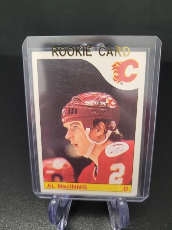 1985-86 O Pee Chee, Al MacInnis Rookie