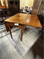 Antique Solid Cherry Drop Leaf Table