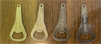 CN / CP Rail Bottle Openers x4