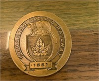 Canadian Pacific CP Rail Medallion TSX NYSE 2001