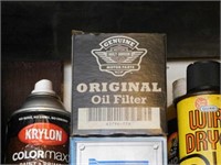 New Harley-Davidson oil filter in box - Garage