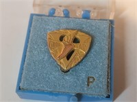 10Kt gold Goodyear pin