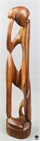 Abstract Wood Figurine