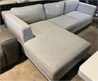 2pc fabric sectional