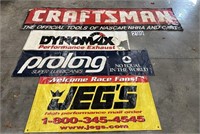 Banners: Craftsman, Jegs, Dynomax & Prolong