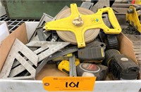 LOT TAPE MEASURES & SQUARES (*See Photo)