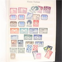 United Nations Stamps New York collection in stock
